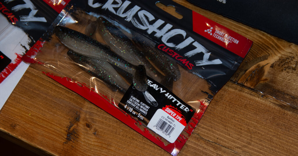 plastic fishing lures