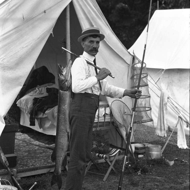 Hunting and fishing in the early 20th century