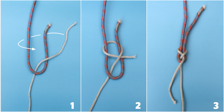 Essential outdoorsmen knots, sheet bend