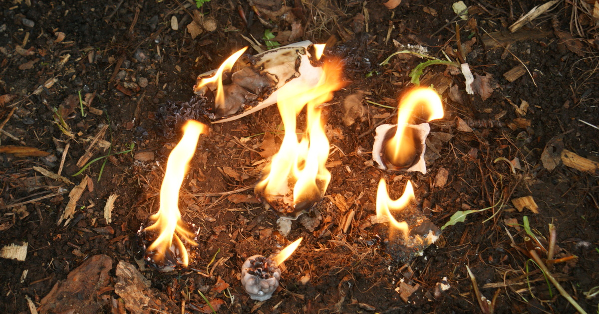 Fire starters that pack heat