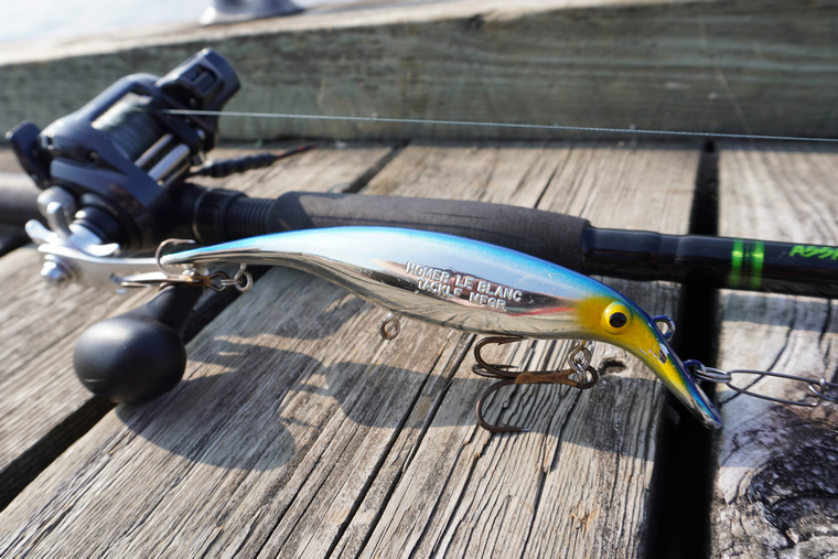 The Homer Leblanc Original Swim Whizz lure