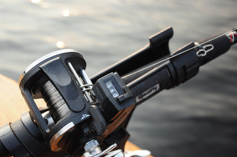 line counter used for laker fishing