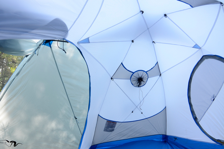 inside view of the Stone Glacier Skyscraper 2P