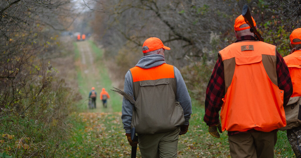 upland pants hunter orange