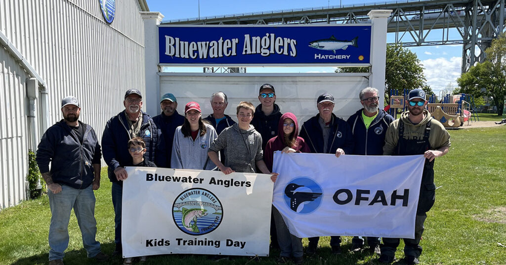 Bluewater Anglers Kids Training Day