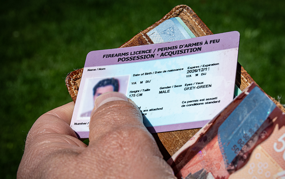 firearms licence PAL