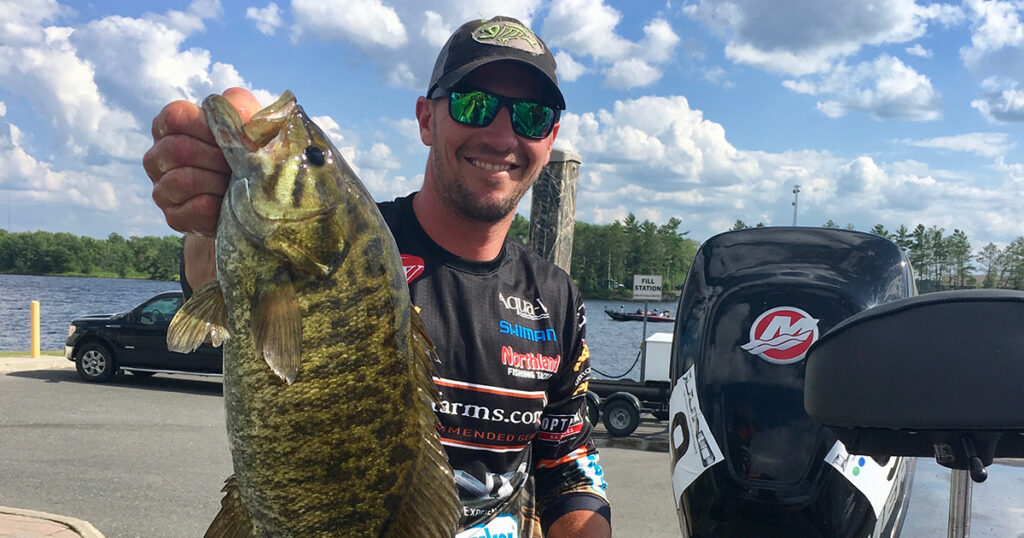 professional angler Jeff Gustafson