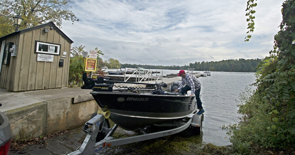 Rideau Canal boat launch