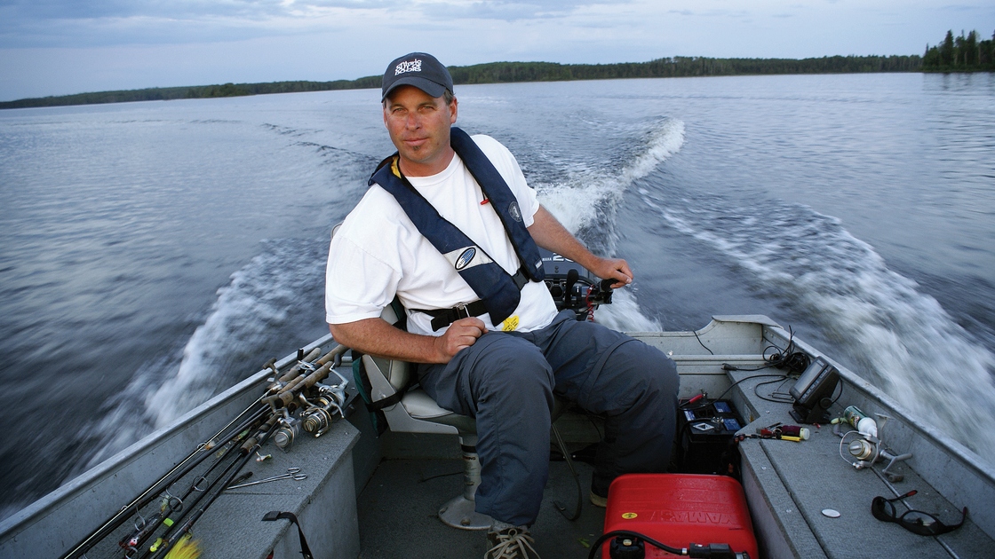 Run and gun walleye fishing