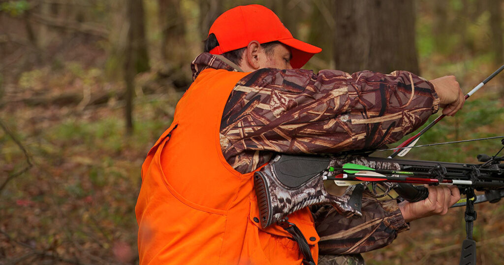 hunter orange bowhunting